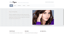 Desktop Screenshot of erinmyers.net